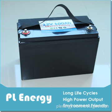 LiFePO4 Lithium 12V 100ah Storage Battery